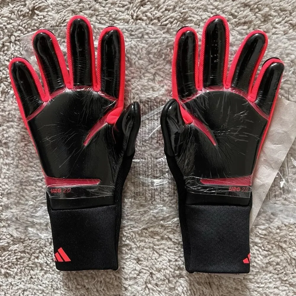 Adidas Predator PRO URG 2.0 Goalkeeper Goalie Gloves Red JF8900 Mens Size 7
